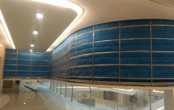 無機布防火卷簾門 無機布防火卷簾門